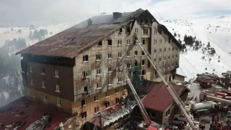 Bolu’daki otel yangınında iki üst düzey yönetici tutuklandı