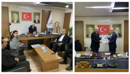 Senai Ergünöz’den Ömer İler’e Diyarbakır’ın Geleceği İçin Önemli Ziyaret