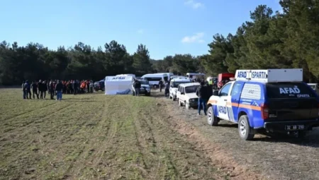 Isparta’da kaybolan çoban için arama çalışmaları sürüyor