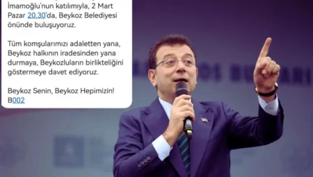 Ekrem İmamoğlu’ndan Beykoz’a destek ziyareti: Tüm Beykozlular SMS ile bilgilendirildi