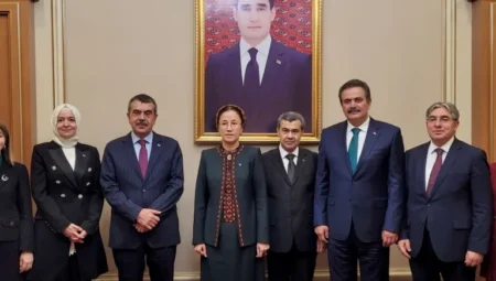Yusuf Tekin Türkmenistan’da: ‘Eğitim İş Birliği İçin Yeni Adımlar Atacağız’