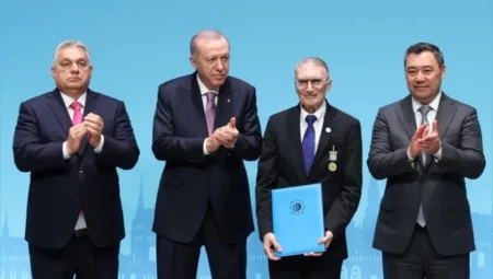 Aziz Sancar’a Türk Dünyasının Kalbinden Gelen Onur: Ali Şir Nevai Ödülü Verildi