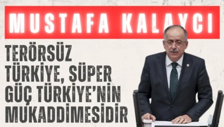 MHP’li Mustafa Kalaycı: ‘Cumhurbaşkanlığı sistemi siyasi istikrarı kalıcı hale getirmiştir’