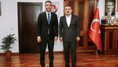 Ankaragücü Başkanı Gazi Ercüment Tekin’den Sincan Belediye Başkanı Murat Ercan’a Özel Ziyaret