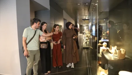 Sırbistan’dan gelen öğrenciler Kayseri’de kültür yolculuğuna çıktı