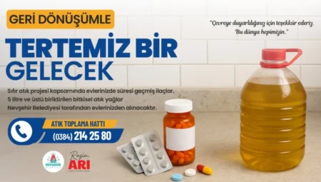 Nevşehir Belediyesi’nden “Geri Dönüşümle Tertemiz Bir Gelecek” Kampanyası