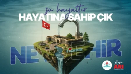 Nevşehir Belediyesi’nden Su Tasarrufu ve Kaynakların Verimli Kullanımı İçin 40’tan Fazla Öneri