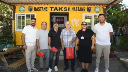 Yunusemre Belediyesi Esnaf Güçlendirme Projesi kapsamında taksici esnafını ziyaret etti!